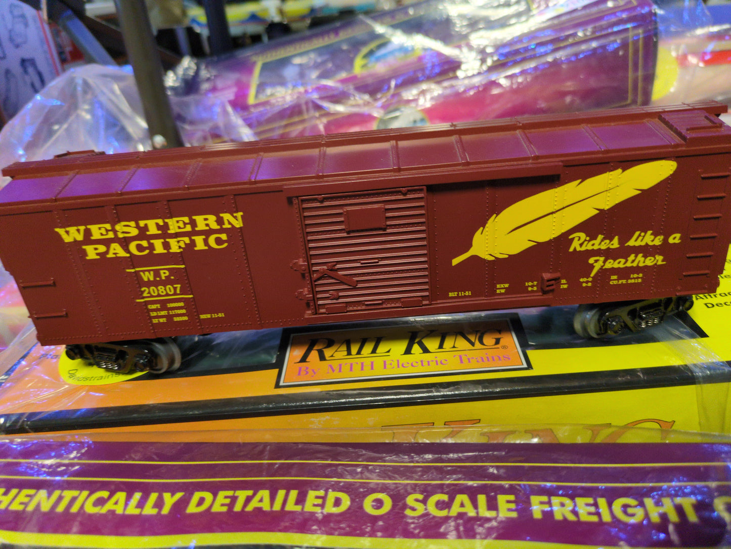 MTH RailKing Western Pacific Boxcar 30-7444