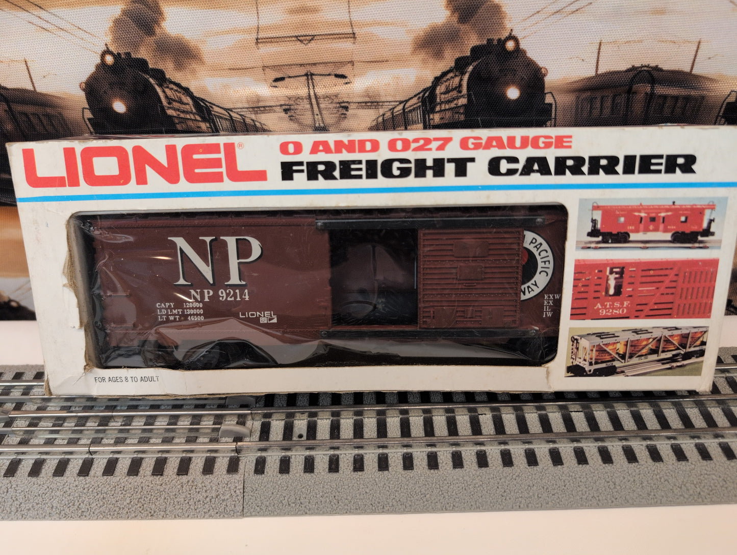Lionel Box Car Northern Pacific 6-9214
