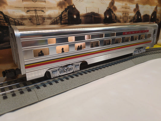 MTH 20-6122 AT&SF El Capitan Aluminum Dining Train Set 