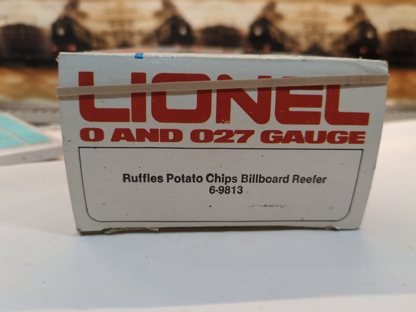 Lionel Ruffles Potato Chips Billboard Reefer Car #9813 6-9813