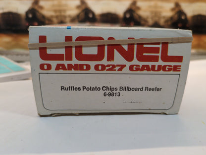 Lionel Ruffles Potato Chips Billboard Reefer Car #9813 6-9813