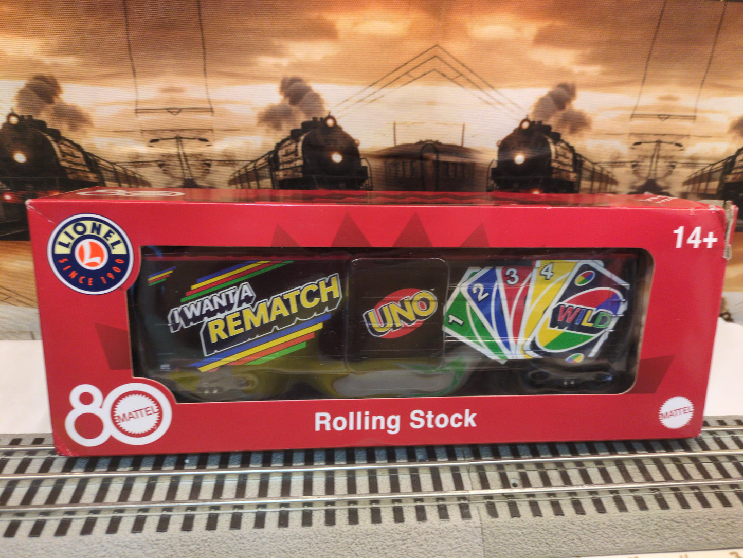 Lionel Uno "I Want a Rematch" Box Car 2528820