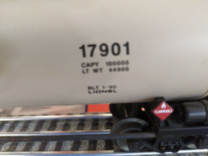 Lionel Chevron Tank Car 6-17901