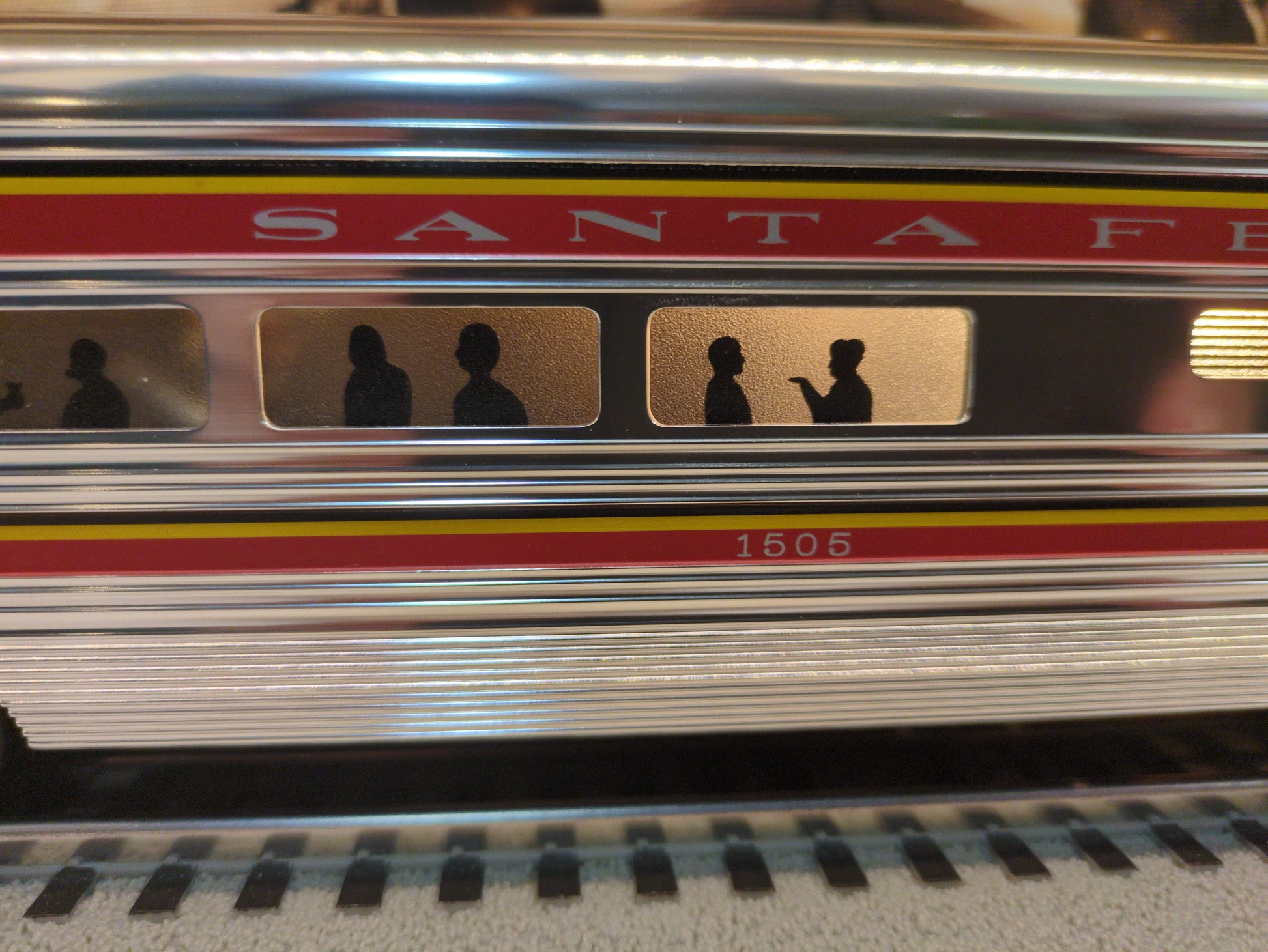 MTH Premier AT&SF El Capitan Aluminum Dining Car 20-6122