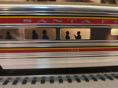 MTH Premier AT&SF El Capitan Aluminum Dining Car 20-6122