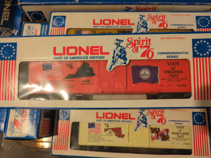 Lionel Spirit of '76 Boxcar 6-7610
