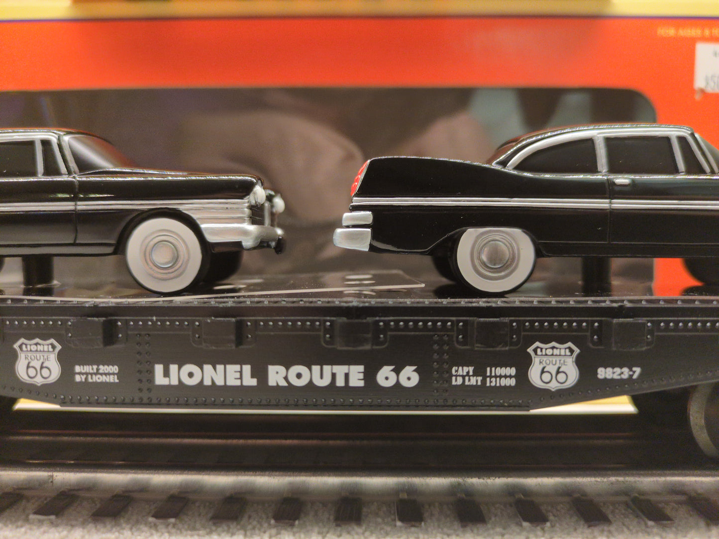 Lionel Route 66 Flatcar 6-17557