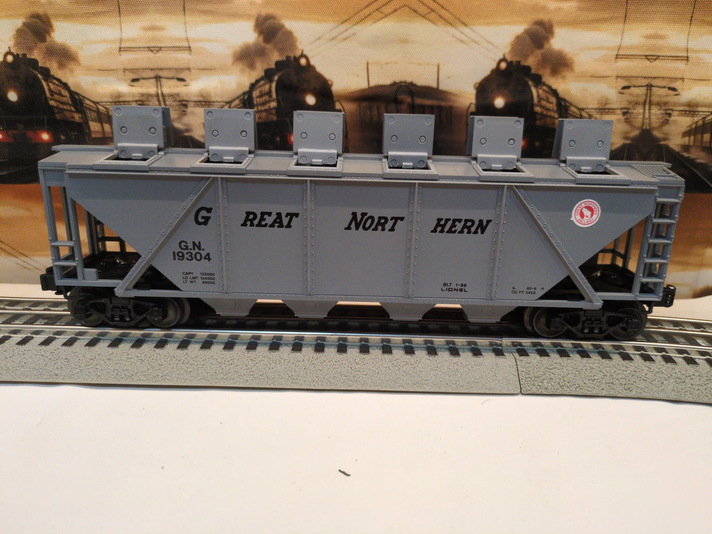 Lionel Great Northern Covered Hopper 6-19304