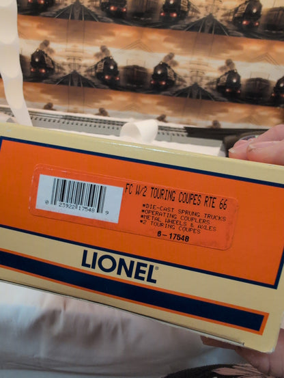 Lionel Route 66 Flatcar 6-17548