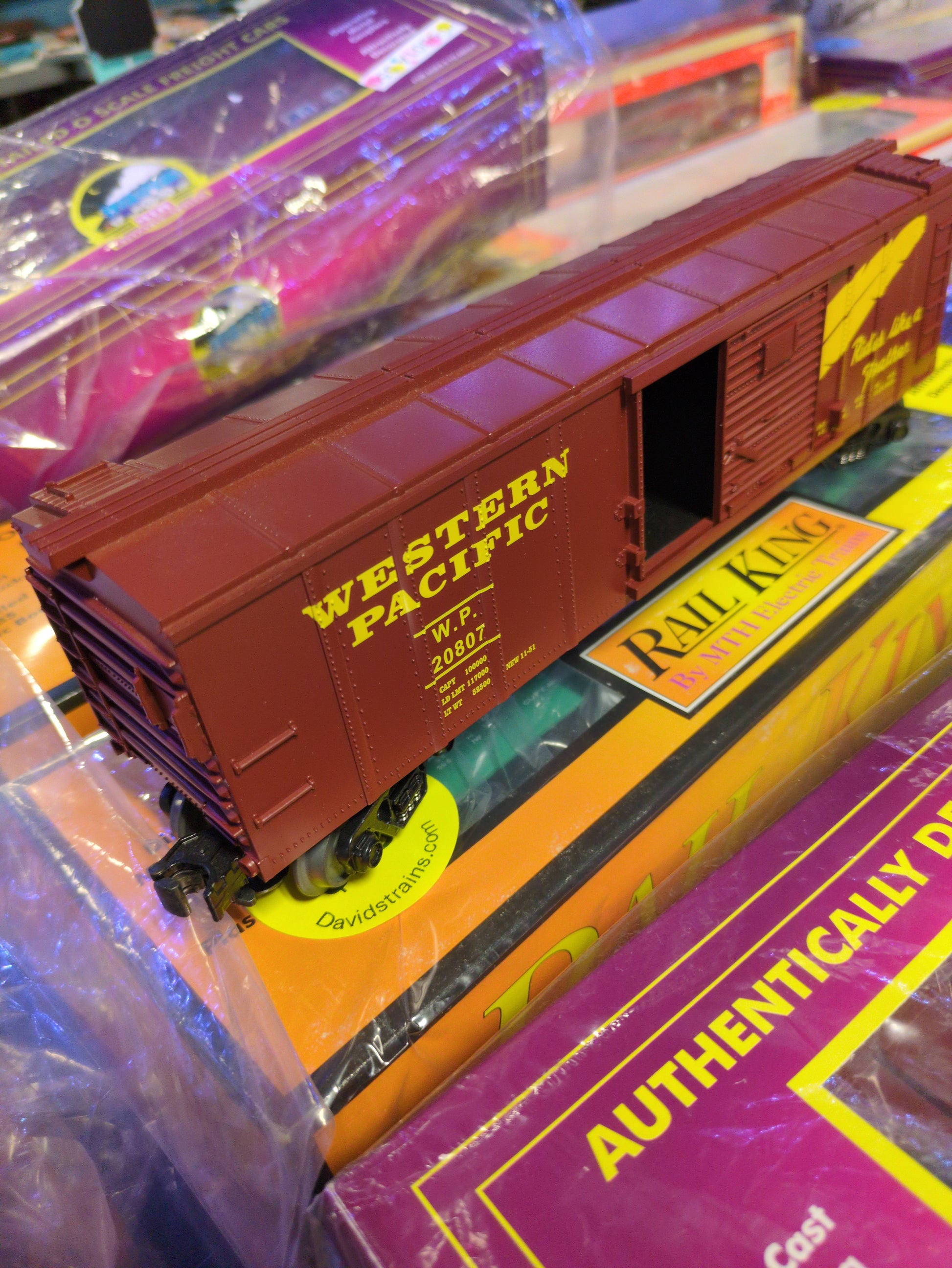 MTH RailKing Western Pacific Boxcar 30-7444