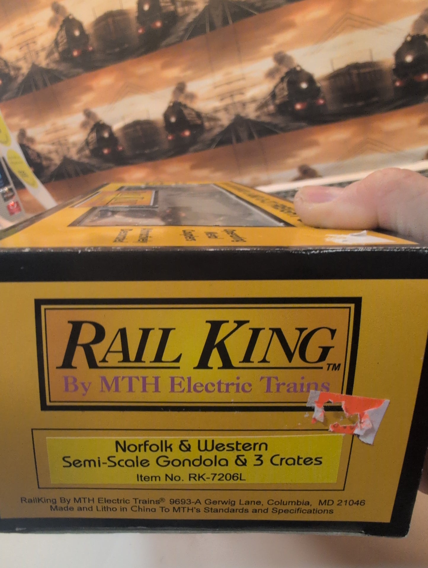MTH RK-7206L Norfolk & Western Gondola 