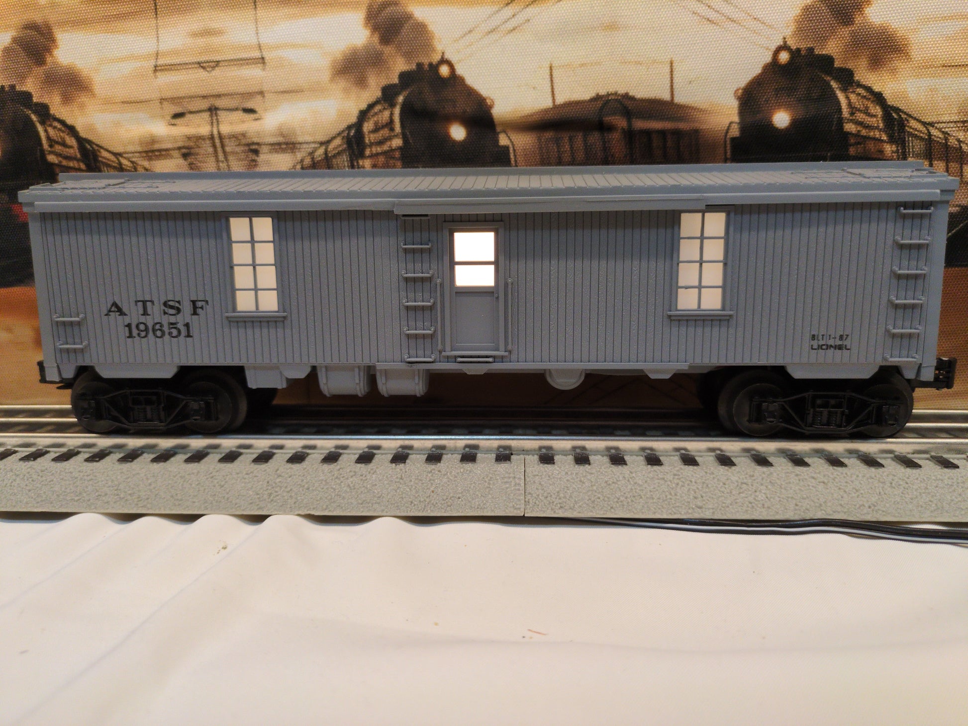 Lionel Santa Fe Eliminated Tool Car 6-19651