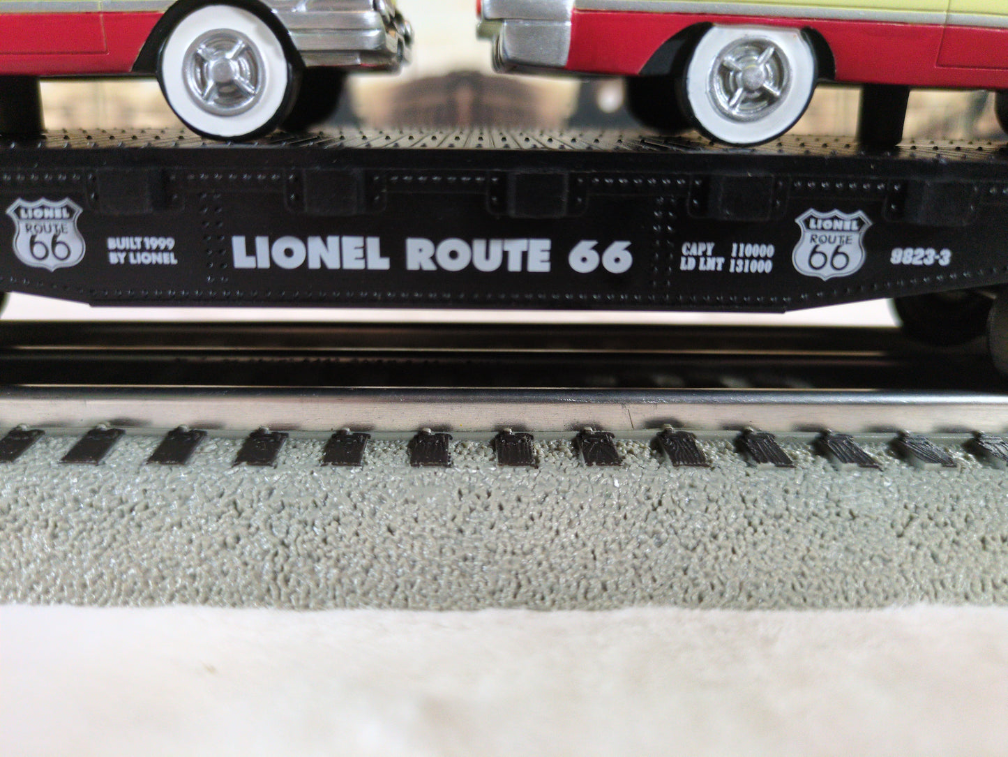 Lionel Route 66 Flatcar 6-17536