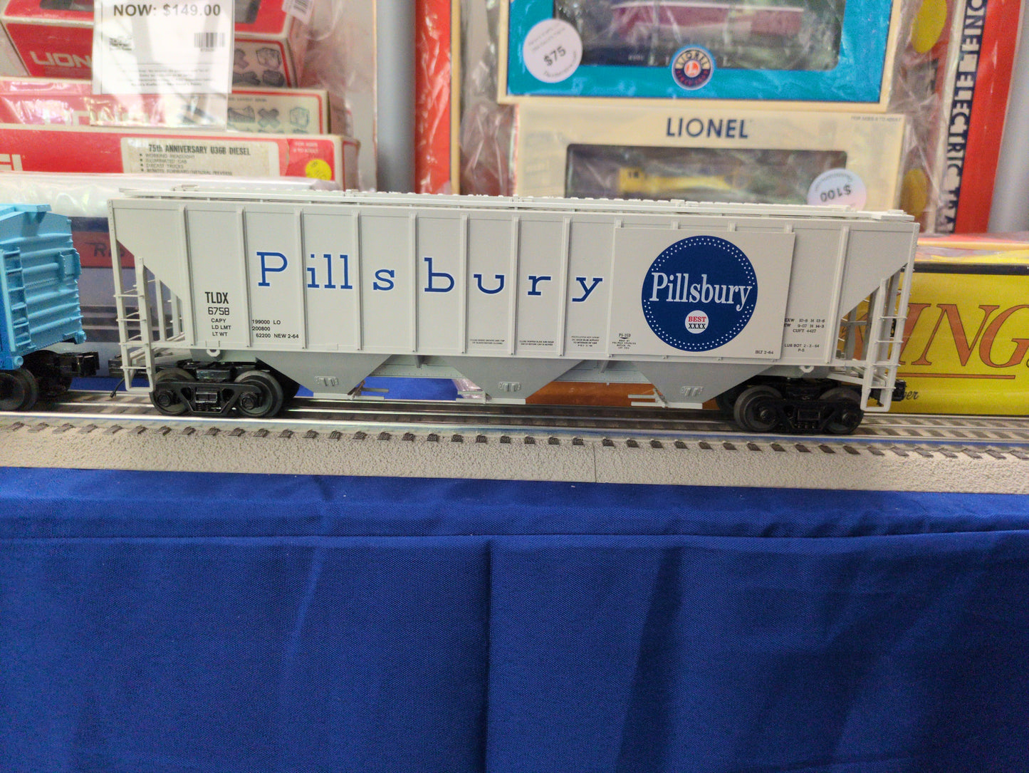 MTH Premier Pillsbury Hopper Car 20-97319
