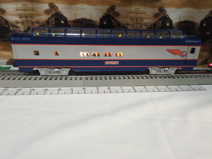 Lionel Train of the Century 4-car set 6-39109 — Vista Dome car #3 opposite side