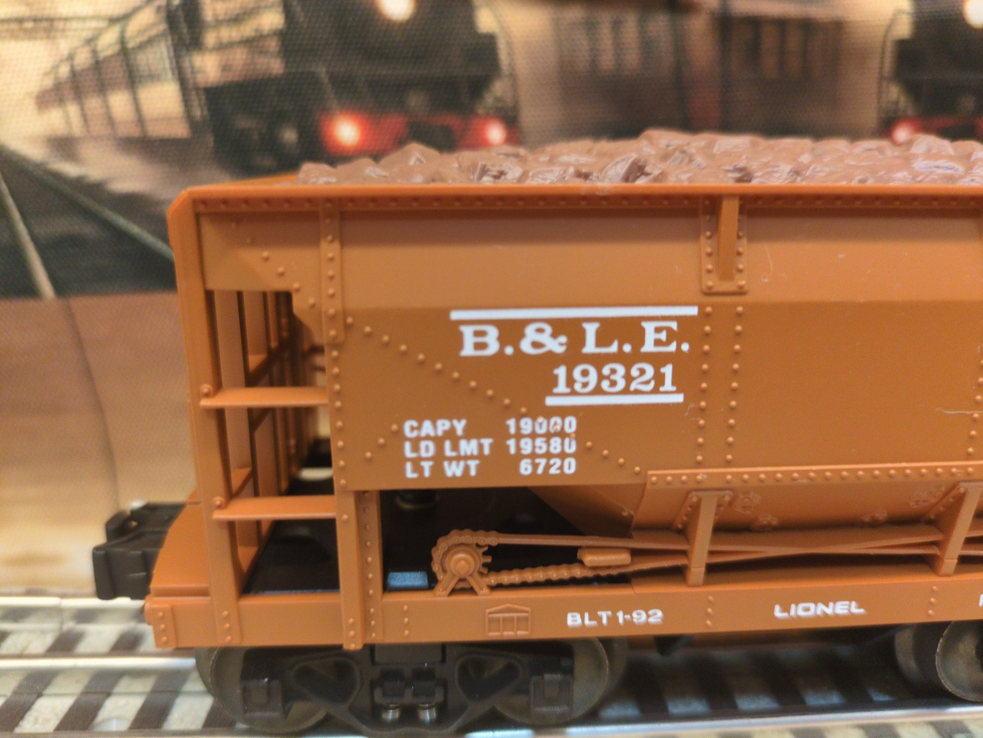 Lionel Bessemer & Lake Erie Ore Car 6-19321
