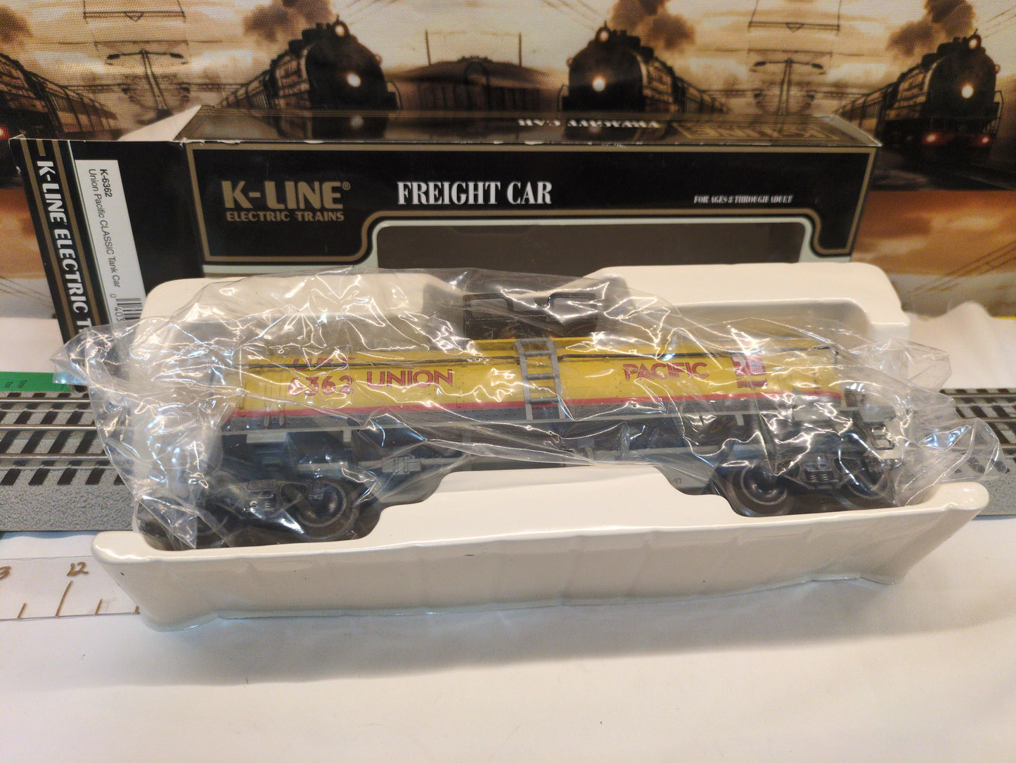 K-Line Union Pacific Single Dome Tank Car K-6362