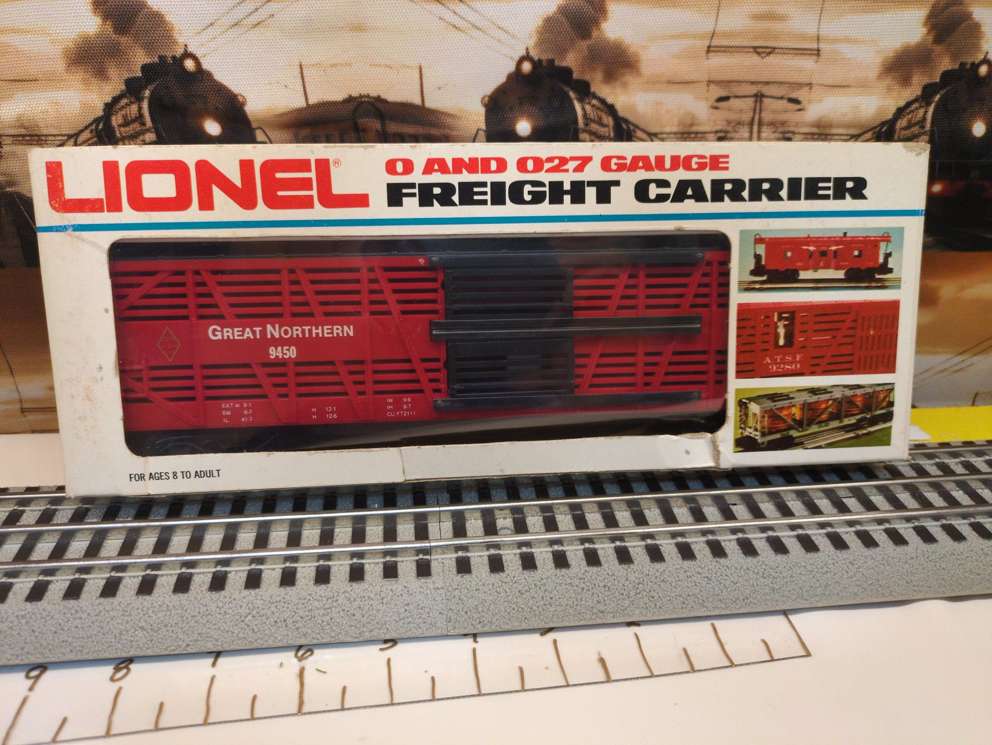 Lionel 6-9450 Great Northern Stock Car 