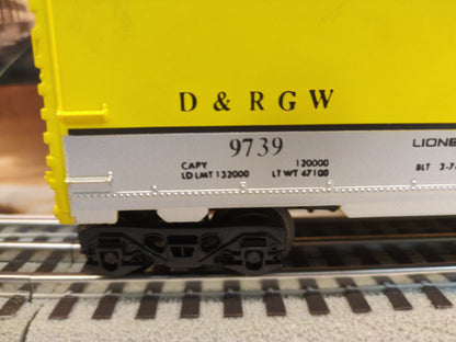 Lionel Denver & Rio Grande Western Boxcar 6-9739