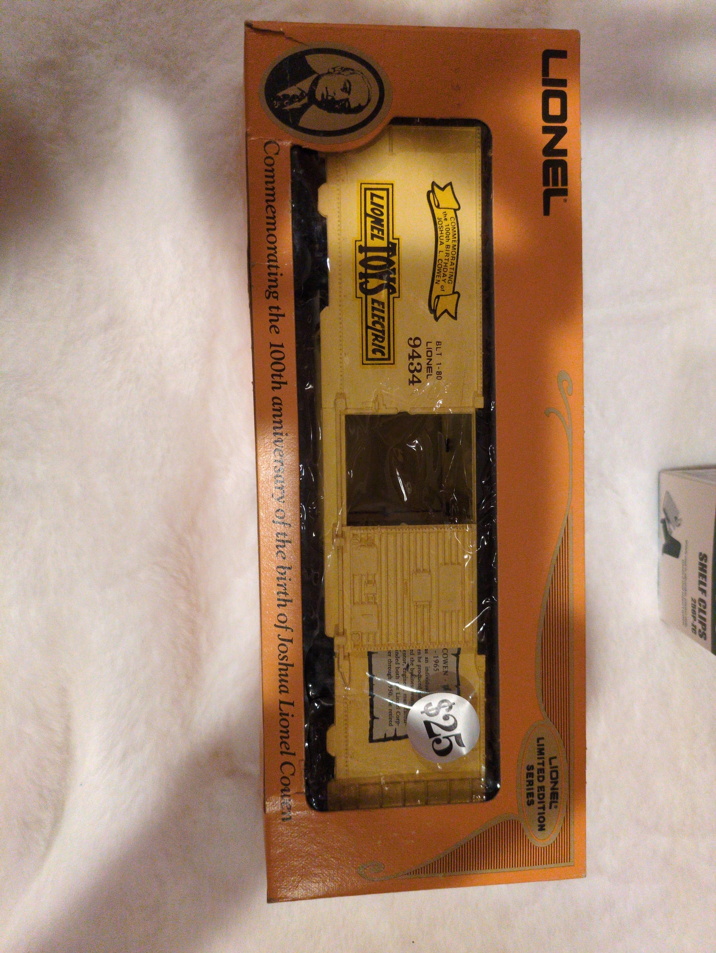 Lionel limited series box car Joshua Lionel Cowen 6-9434