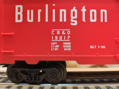 Lionel Burlington Boxcar 6-19217