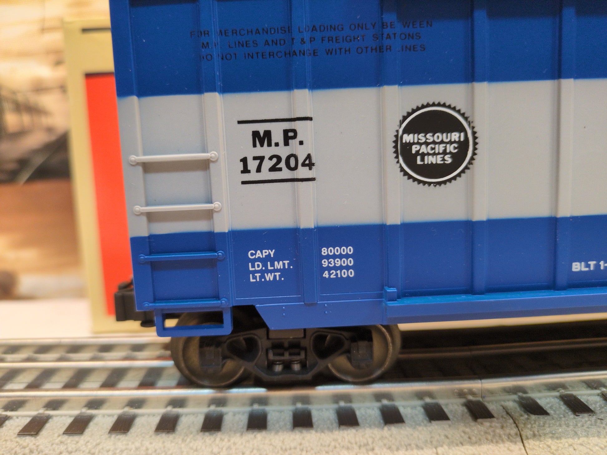 Lionel Missouri Pacific Boxcar 6-17204