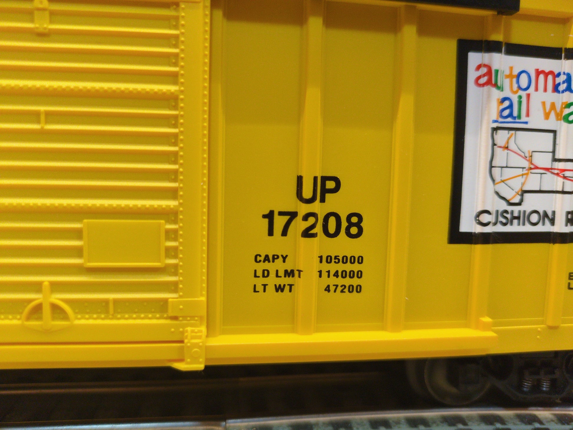 Lionel Union Pacific Boxcar 6-17208