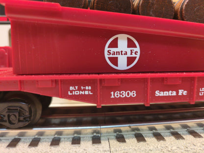 Lionel Santa Fe Barrel Car 6-16306