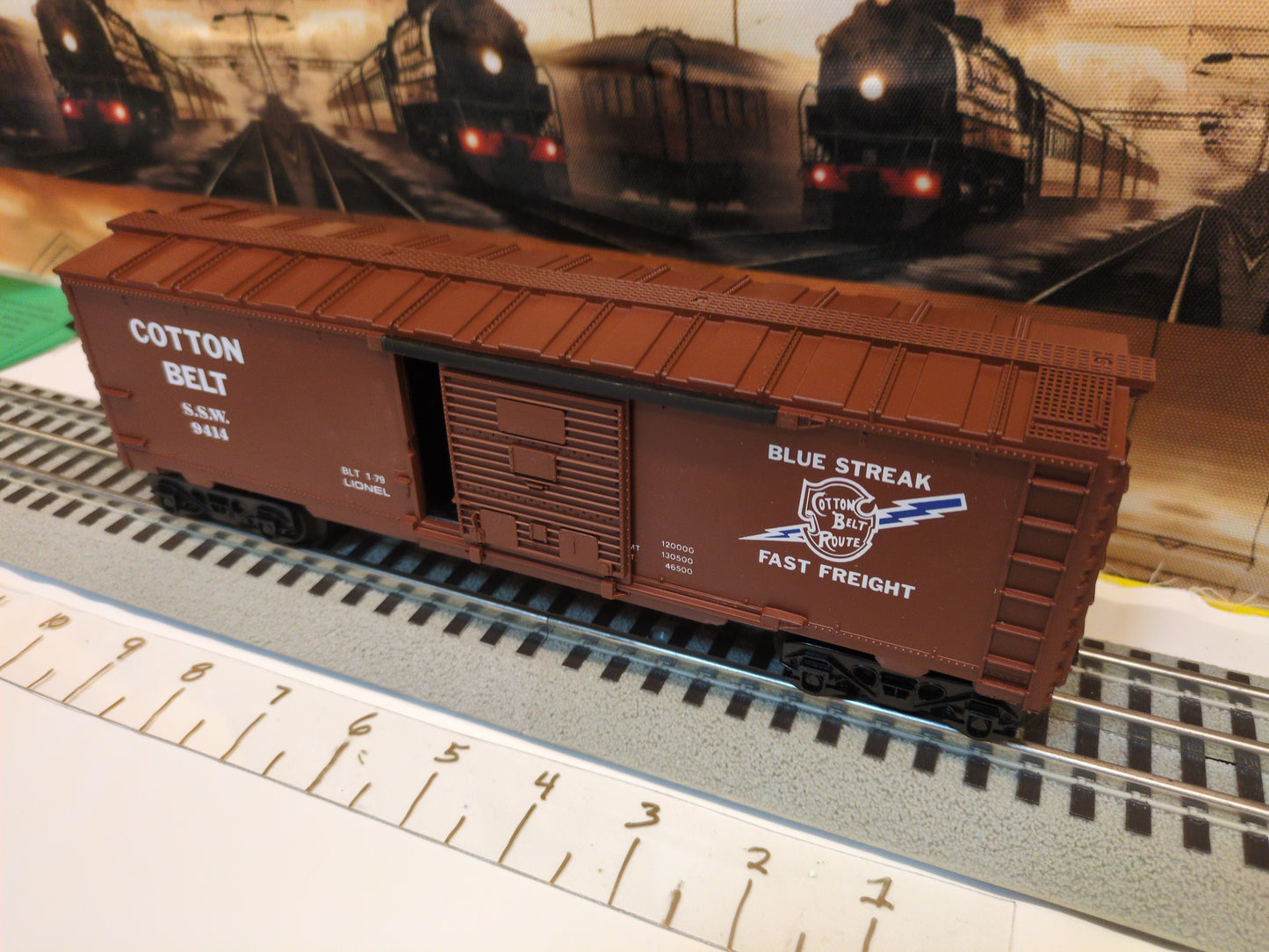 Lionel 6-9414 Cotton Belt Box Car 