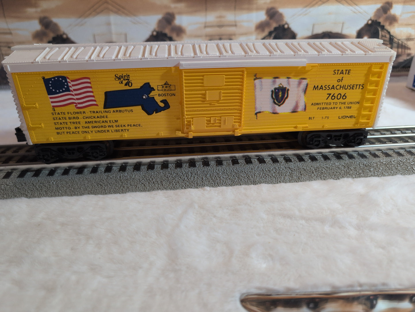 Lionel Spirit of '76 Boxcar 6-7606