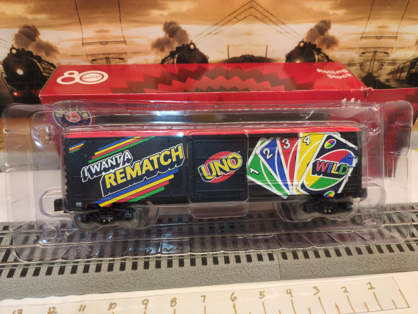 Lionel Uno "I Want a Rematch" Box Car 2528820