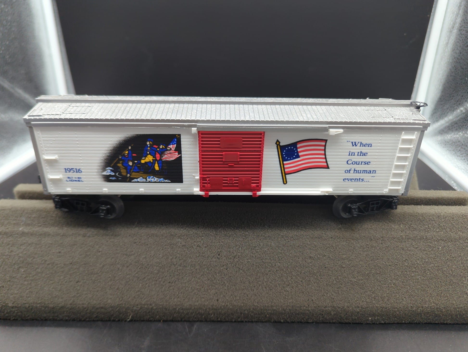 Lionel 6-19516 Old Glory Refrigerator Car 