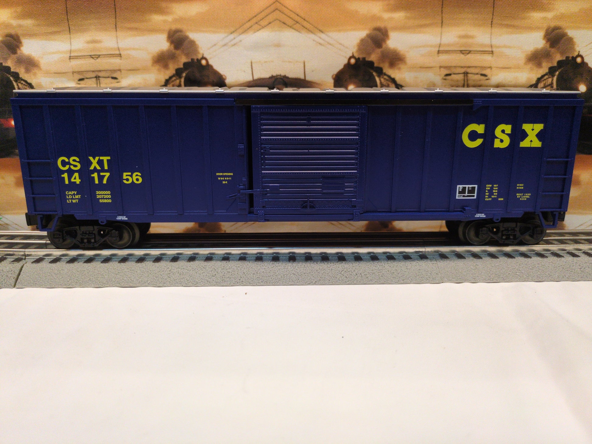 Lionel CSX 50' Modern Boxcar 6-17253