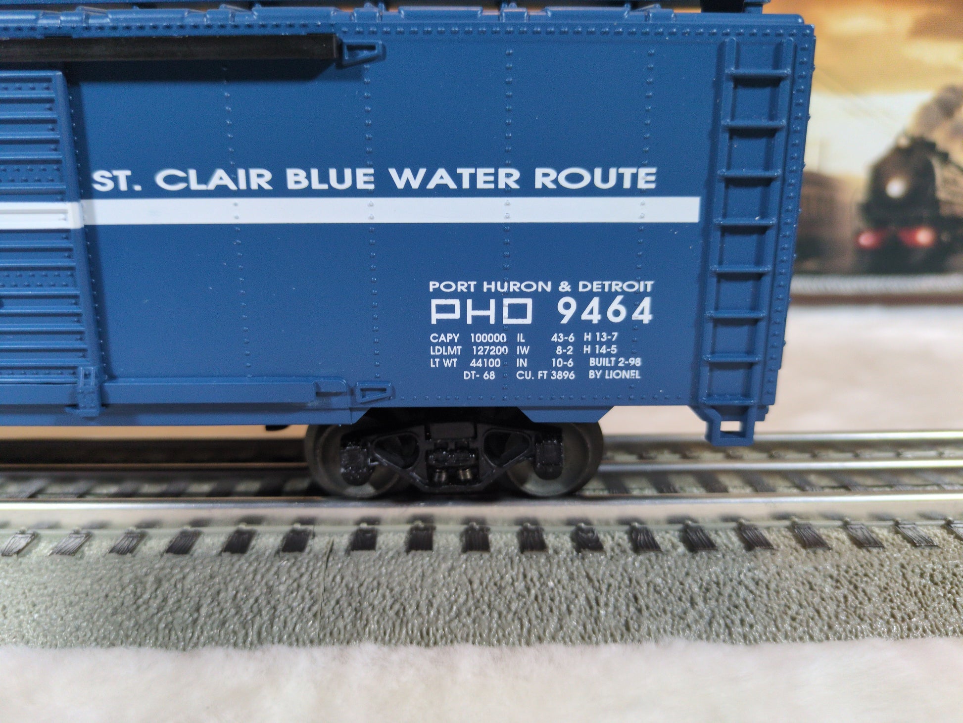 Lionel Port Huron and Detroit Die-Cast Boxcar 6-17234