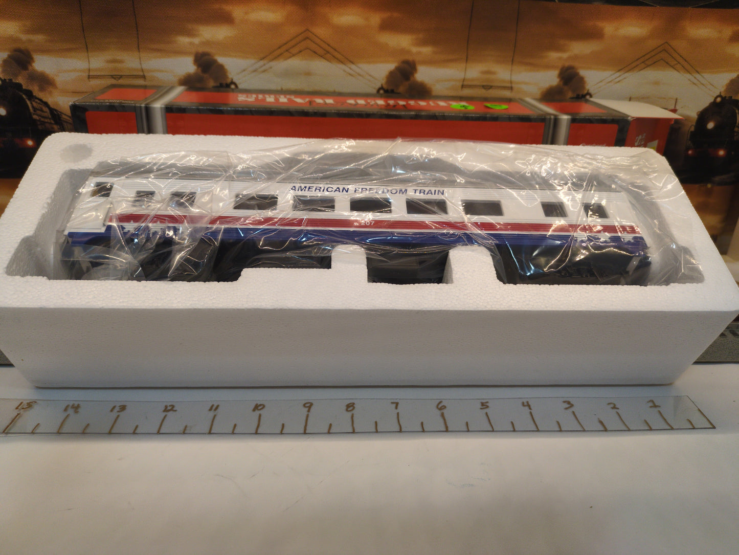 MTH RailKing Rugged Rails  American Freedom Train Passenger Car 30-6162