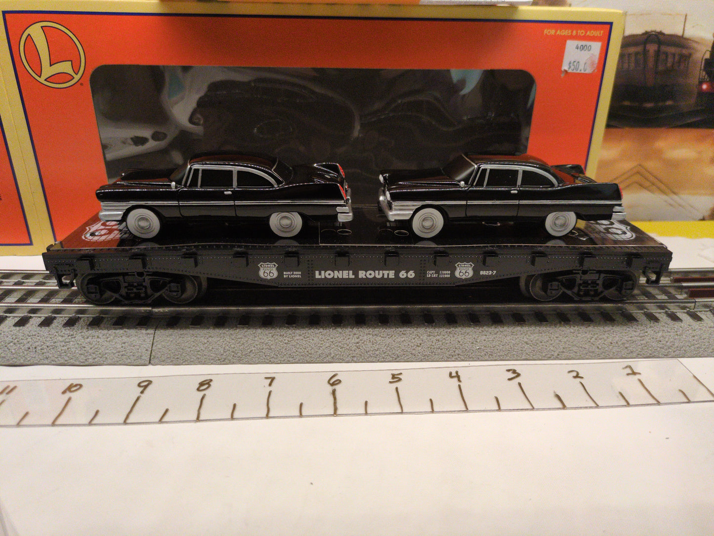 Lionel Route 66 Flatcar 6-17557