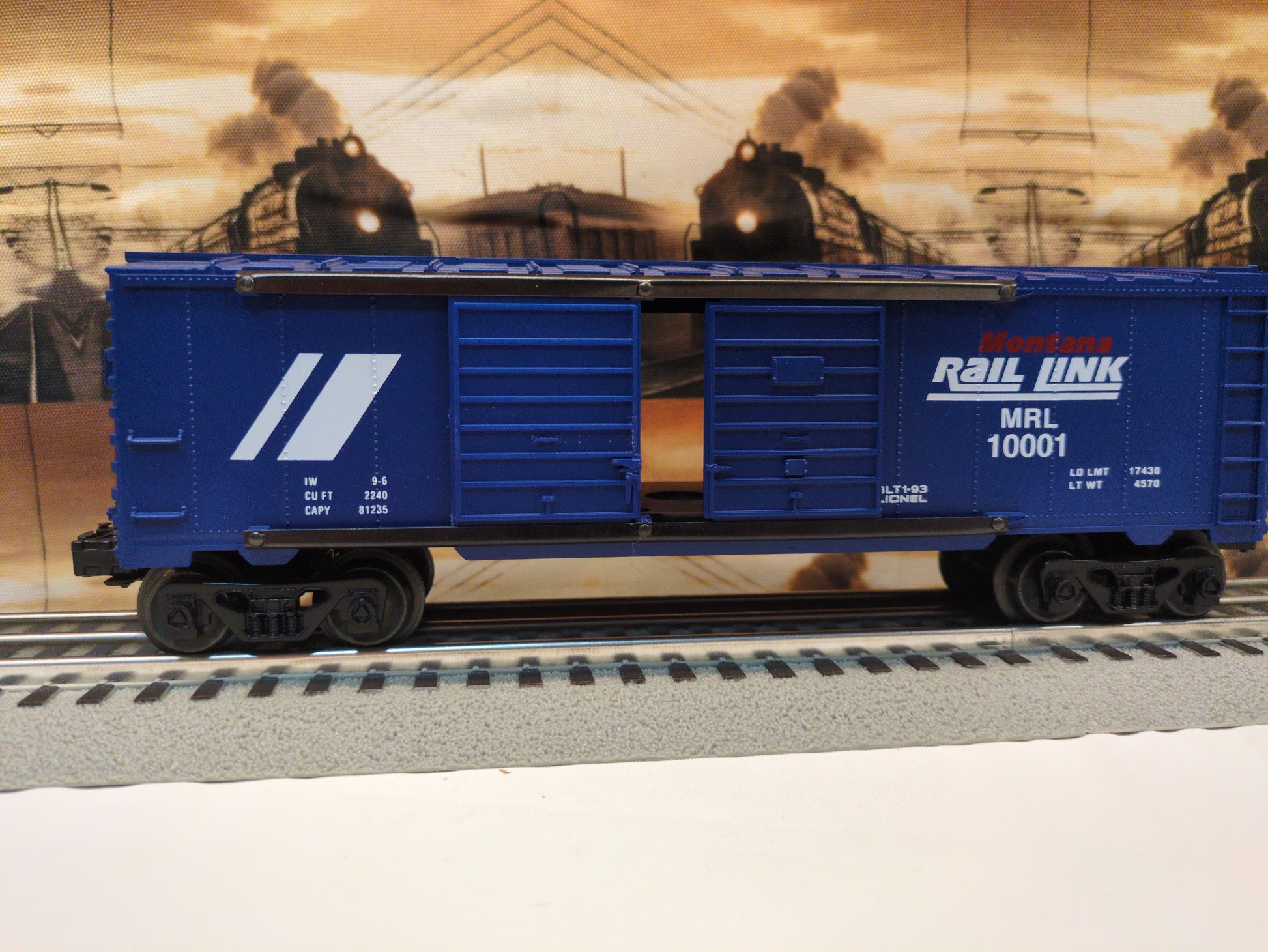 Lionel Montana Rail Link Boxcar 6-19251
