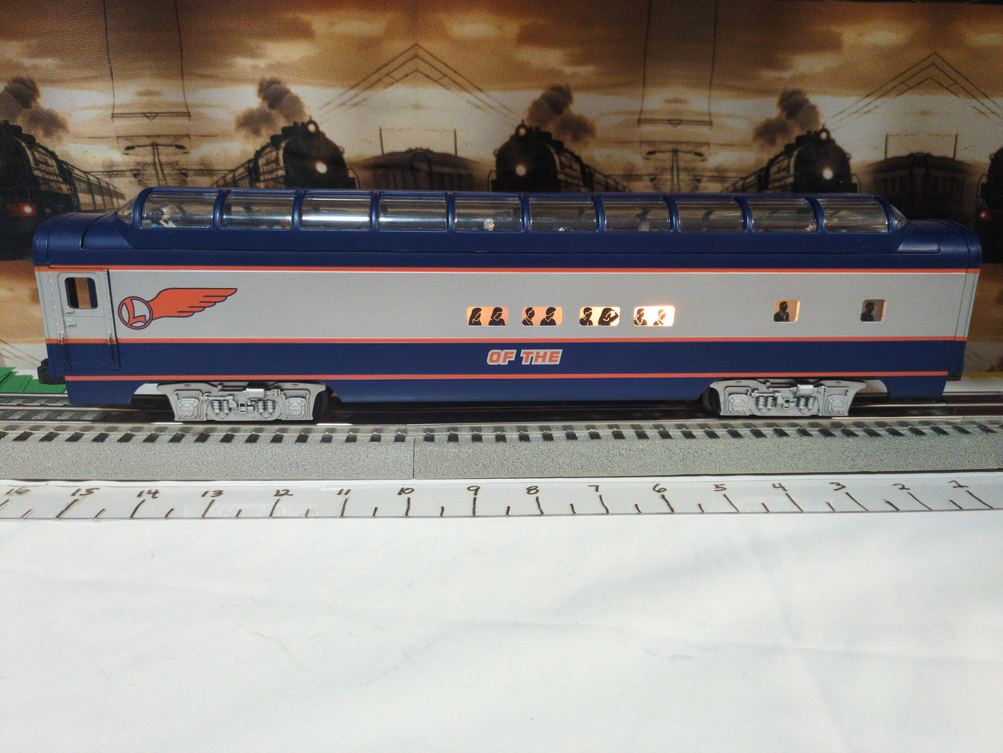 Lionel Train of the Century Vista Dome Car 6-39111