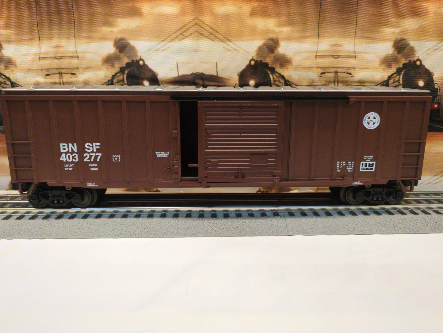 Lionel BNSF 50' Modern Boxcar 6-17251
