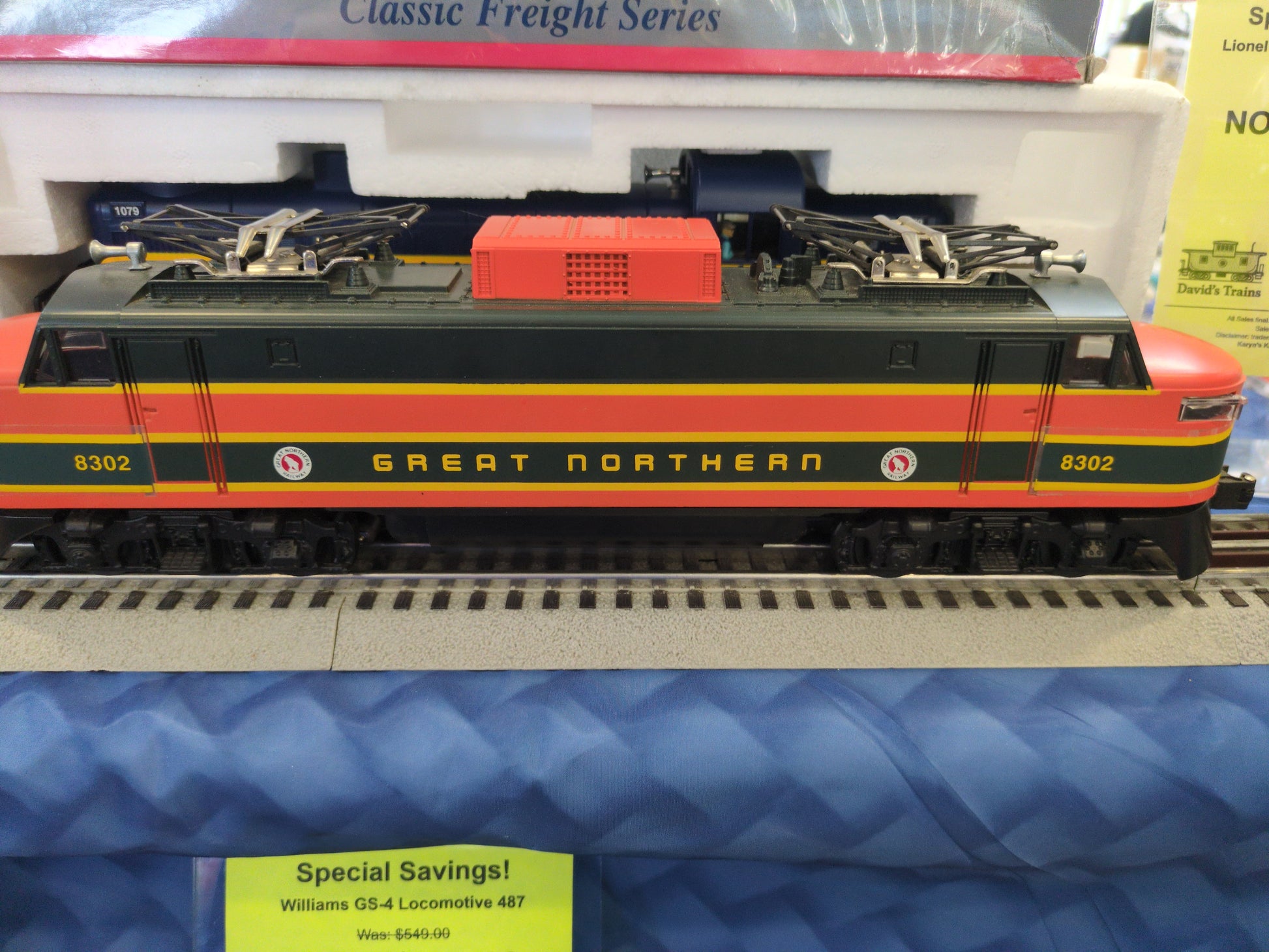 Lionel Great Northern Electric Locomotive 6-18302 FREE SHIPPING!