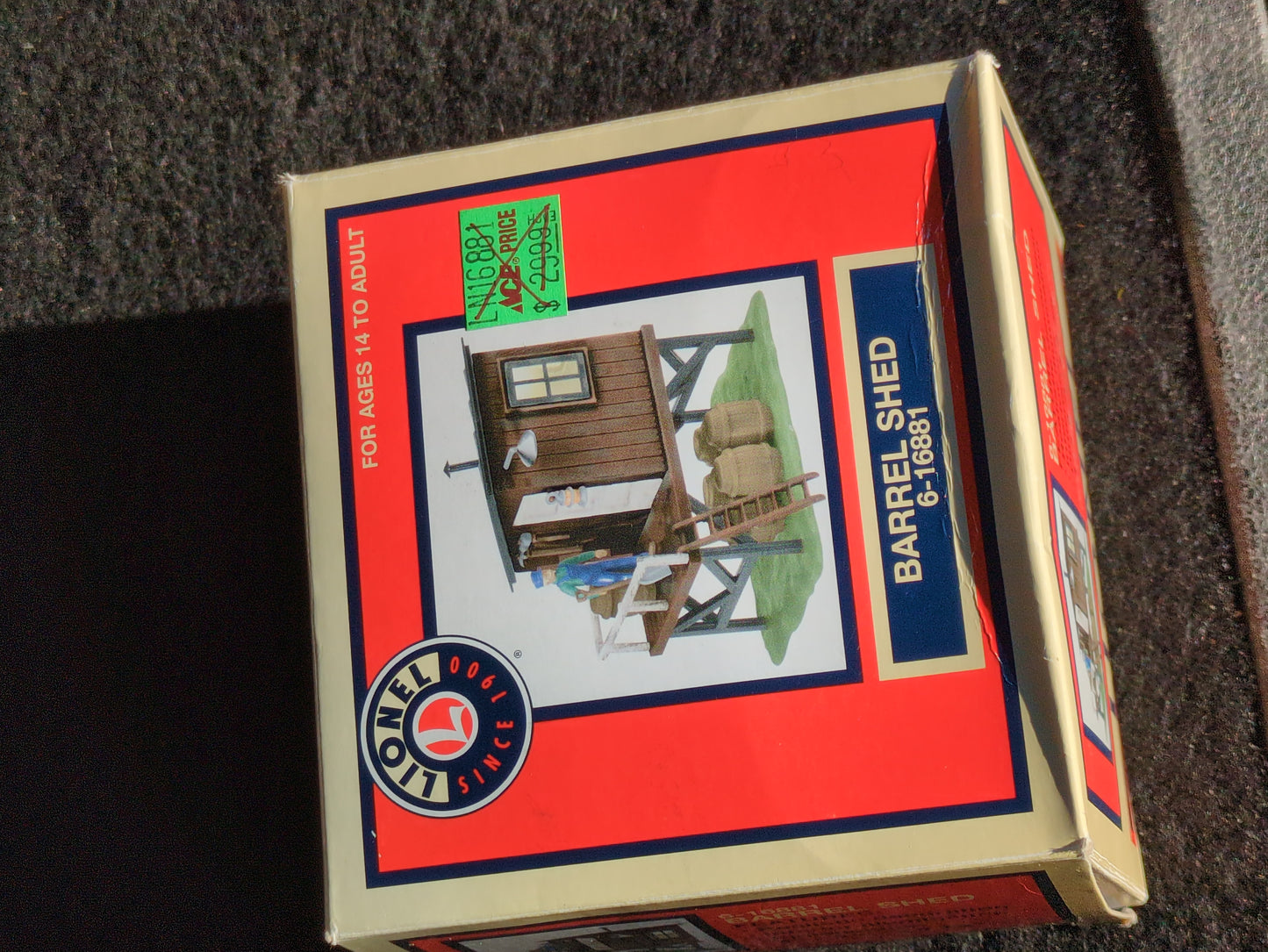 Lionel Barrel Shed 6-16881