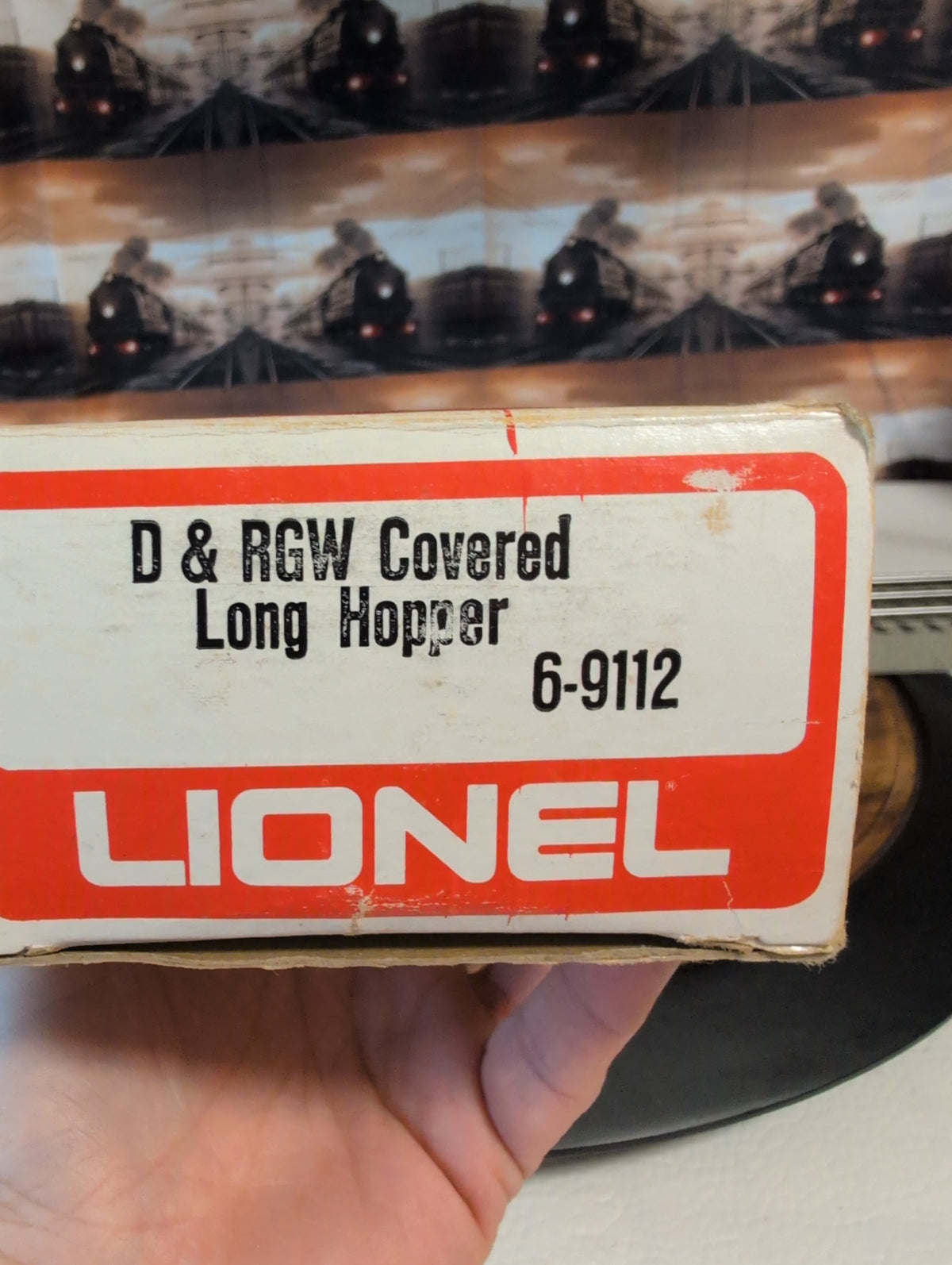 Lionel Denver & Rio Grande Western Hopper Car 6-9112