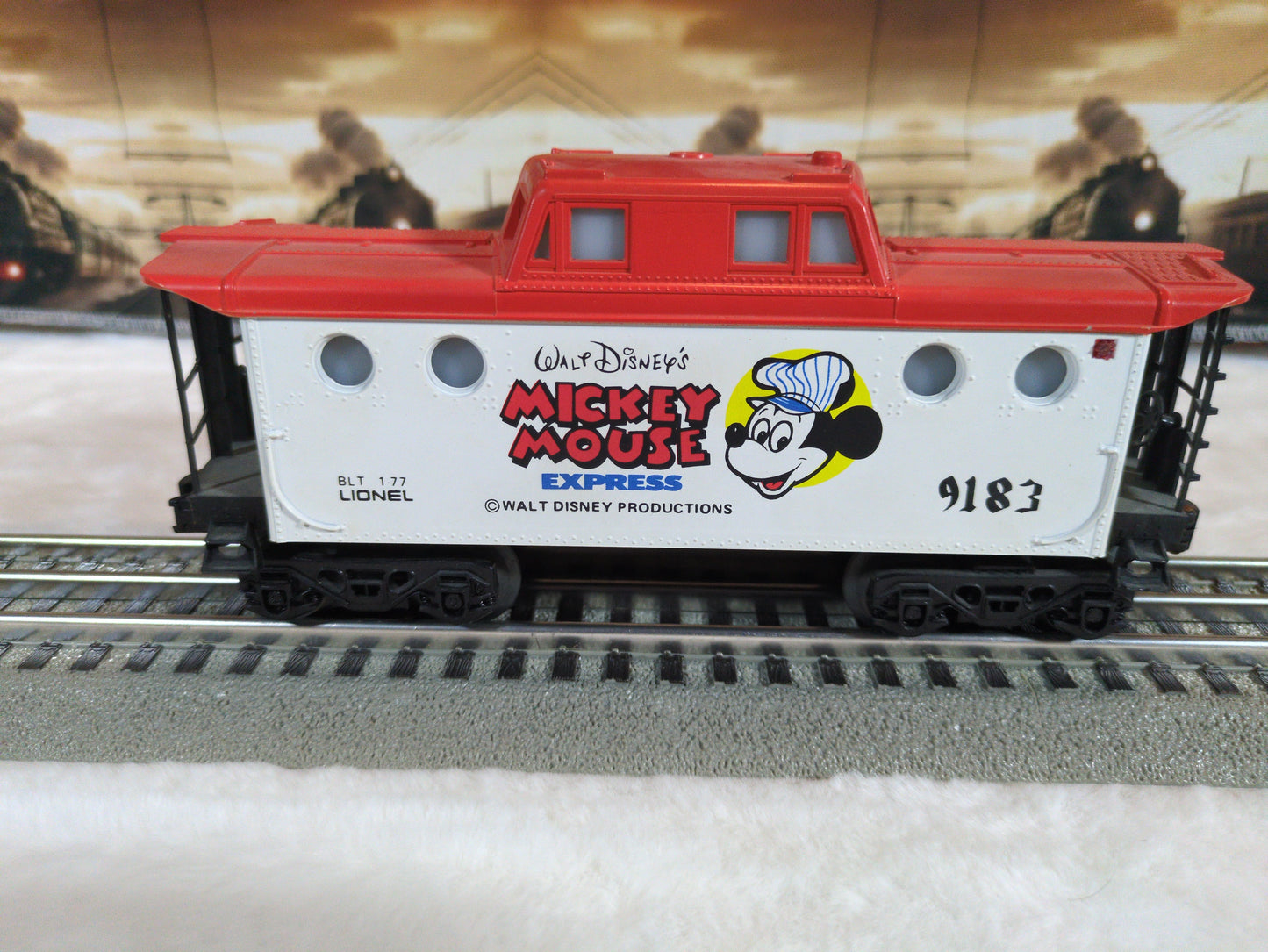 Lionel Caboose Mickey Mouse Express 6-9183