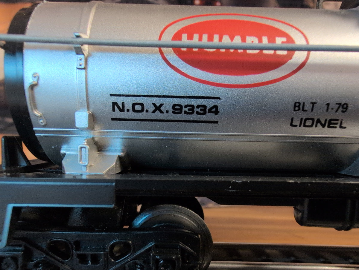 Lionel Humboldt Oil Single Dome Tank Car 6-9334