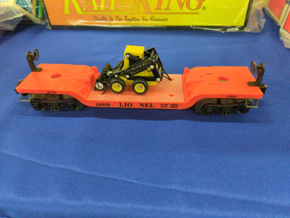 Lionel Lines Flatcar with ERTL Tractor 6-16958