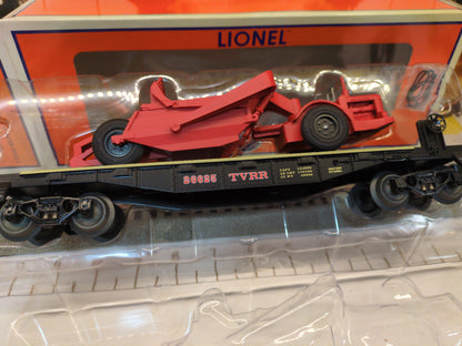 Lionel Thunder Valley Flatcar with Scraper Vehicle 6-26625