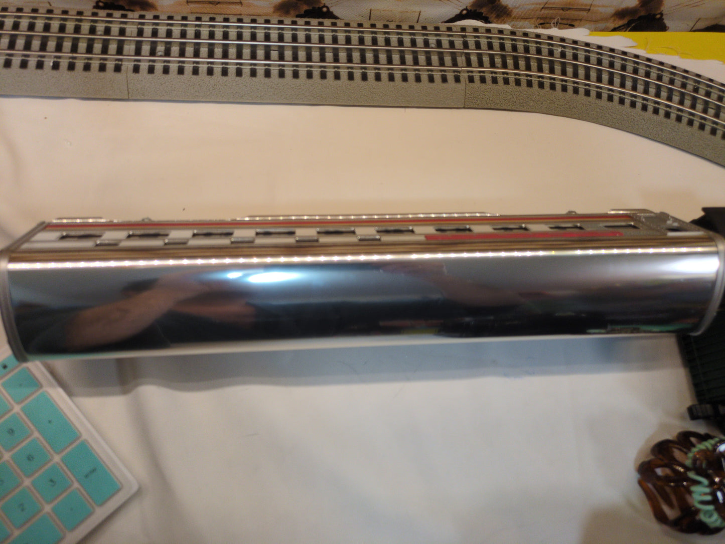 MTH Premier AT&SF El Capitan Aluminum Dining Car 20-6122
