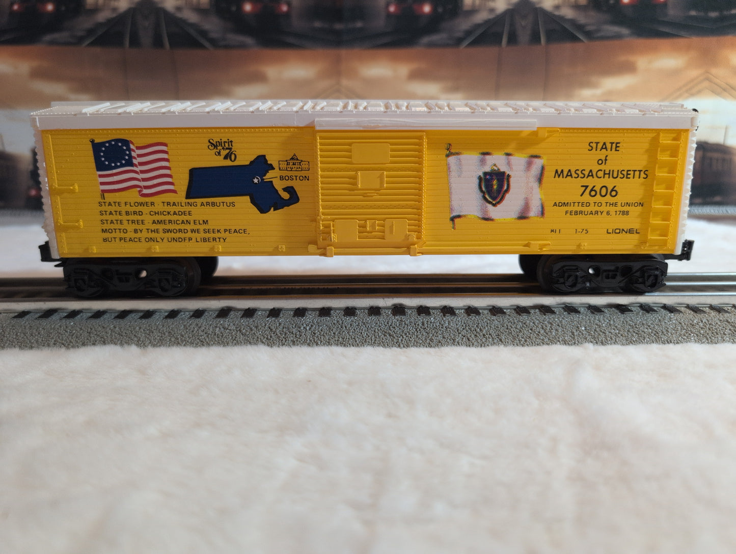 Lionel Spirit of '76 Boxcar 6-7606