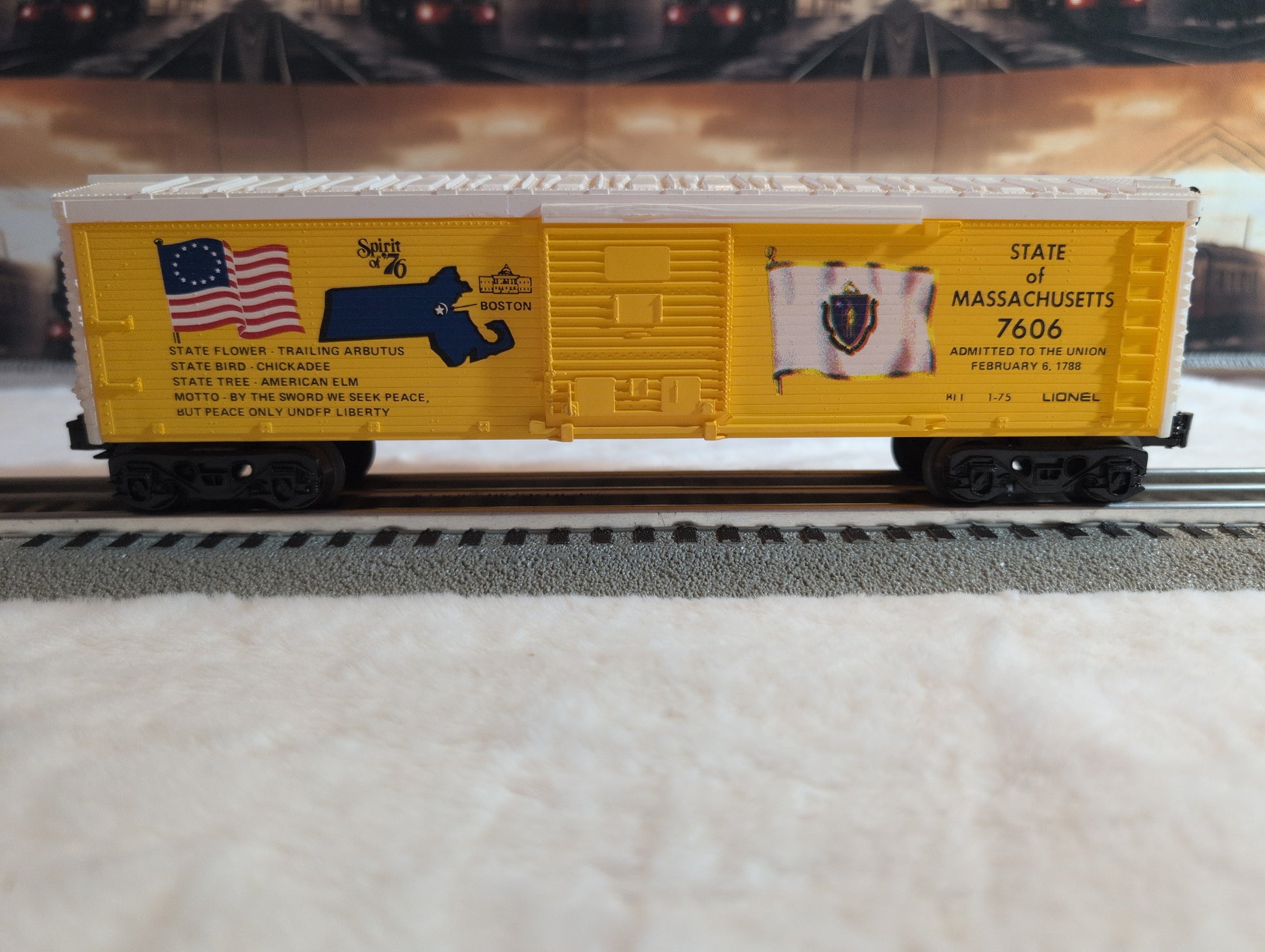 Lionel Spirit of '76 Boxcar 6-7606