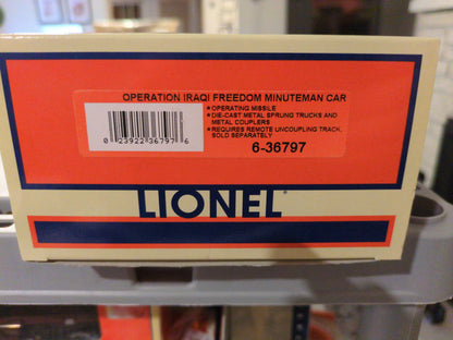 Lionel Iraqi Freedom Minuteman Boxcar 6-36797